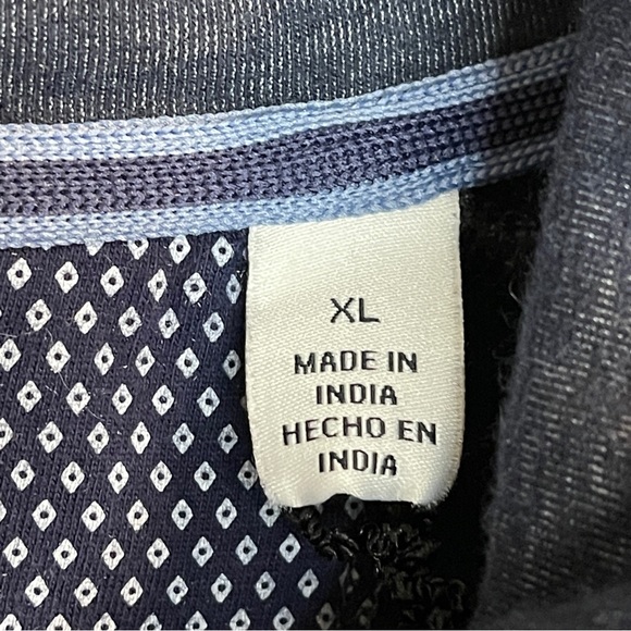 English Laundry 1/4 Zip L/S Grey Shirt Sz XL - Picture 5 of 6